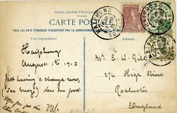 Vietnam Indochina Haiphong Port 1913 to Rochester ed SBI Vietnam – ...