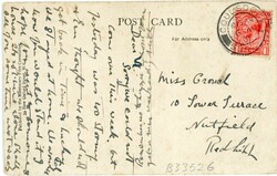 Postcards & Ephemera Palestine: Postcard used in England from ...