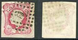 Stamps & Covers Portugal: 1862 King Luis 25r. with dotted ...