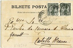 Postcards Portugal: 1910 postcard titled ‘Aurora Sluice Gold ...