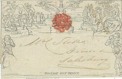 Great Britain Great Britain: 1841 One Penny advertising Mulready ...