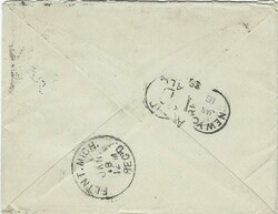 Great Britain Great Britain: 1889 (JA 4) cover to Flint, Mich., USA ...
