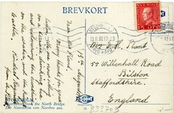 Sweden Sweden: 1932 photo postcard to England titled ‘Norrström ...
