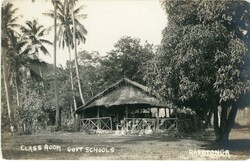 Cook Islands Cook Islands: Unused photo postcard titled ‘Classroom ...