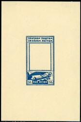 YugoslaviaYugoslavia 1928 unissued 50d. airmail postal stationery ...
