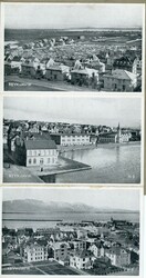 IcelandIceland: Folded 6 part postcard album of Rejkjavik. (B34109)