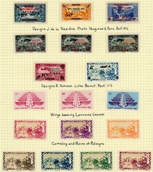 Stamps Syria & Lebanon: 1942-43 Free French Forces mint o.g. ...