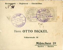 Pre-republic (Up to 1945) Albania: 1913 (11 November). Registered ...