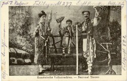 1917 Romania National Dancers Feldpost Card ed Saraga Romania: 1917 ...
