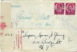 Yugoslavia Yugoslavia: 1941 cover addressed to “S.S.Bor” franked ...
