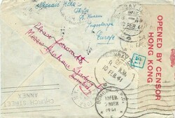 Yugoslavia Yugoslavia: 1941 cover addressed to “S.S.Bor” franked ...