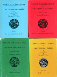 Turkey Postal Cancellations Ottoman Empire by Coles and Walker set ...