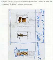 Stamps Morocco: 1977/78 Week of the Blind and Promotion Sahara ...