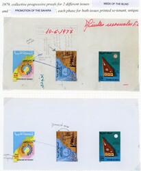 Stamps Morocco: 1979 Week of the Blind and Promotion of Sahara ...