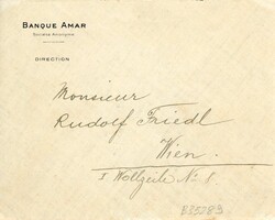 Republic (post 1940) Greece: 1927 Banque Amar imprinted cover to ...