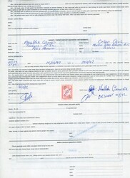 TurkishTurkish Cyprus: 1992 four pages Hire Purchase Documents ...