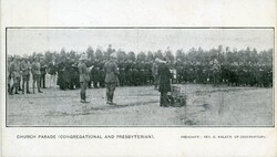 South Africa South Africa: Unused postcard titled ‘Church Parade ...