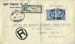 2895: Royaume-Uni British Post Office en Turquie