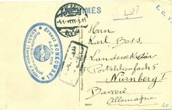 Ottoman Period Ottoman Turkey: 1917 picture postcard of Adana franked ...
