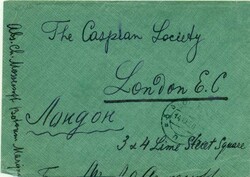 Republics Georgia: 1920 (14 October). Cover from Batum via British ...