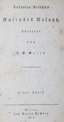 40.10.80: Bücher - Autografen, Bücher, Literatur uind illustrierte Bücher bis 19. Jahrhundert
