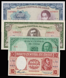 110.560.70: Banknotes – America - Chile
