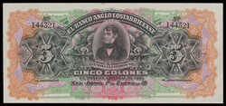 110.560.80: Banknotes – America - Costa Rica