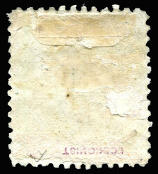 1873 Shanghai surch. 1 CAND. in red on Small Dragon 8 Cts with ...