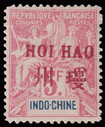 1901 French P.O. French Indo-China stamp 75c optd with “HOI ...