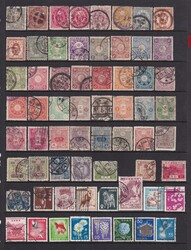 Accumulation on visor leaves or small bag, the earliest are forgeries ...