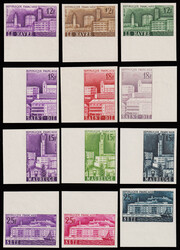 FRANCE 1958 Yv:1152-55 Reconstruction set of 4 proof print in three ...