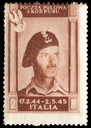 POLAND 1945 Polish Field post in Italy General Anders issue 2ZL