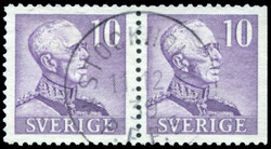 SWEDEN Gustav V F273 CB used in pair with Stockholm 11.12.39 cds