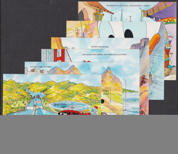 BHUTAN 1991 Mi:Bl 298-311 Walt-Disney MS set
