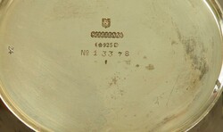 Artdeco-Kanne 925 Silber, 690g, 21 cm hoch