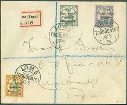 250: Colonias alemanas Togo Ocupación francesa