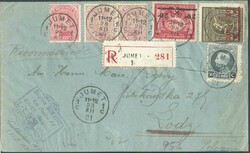 N°185/186-138-140(paire)-211 - Affranchissement 3 émissions dont ...