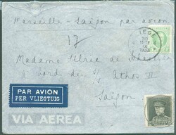 N°209-319 - 5Fr. HOUYOUX + 1Fr.25 KEPI obl. sc LIEGE 4 sur lettre ...