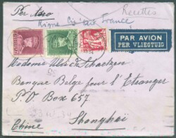 N°323-324-339 - 5Fr. et 10Fr. KEPI + 25 centimes CERES obl. sc LIEGE ...