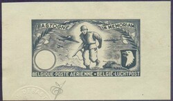 Type PA N°12 BASTOGNE Epreuve du coin adopté sans indication valeur ...