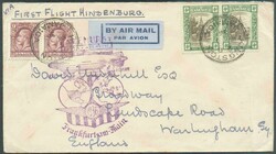 S409S JAMAICA N°87(2)-112(2) (Yv.) cancelled REGISTERED KINGSTON MY. ...