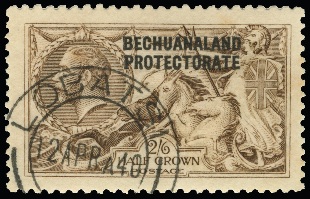 Lot 123 - bechuanaland - COLONIAL STAMP CO. Auction #141 - Public Auction Lot 123 - bechuanaland - COLONIAL STAMP CO. Auction #141 - Public Auction