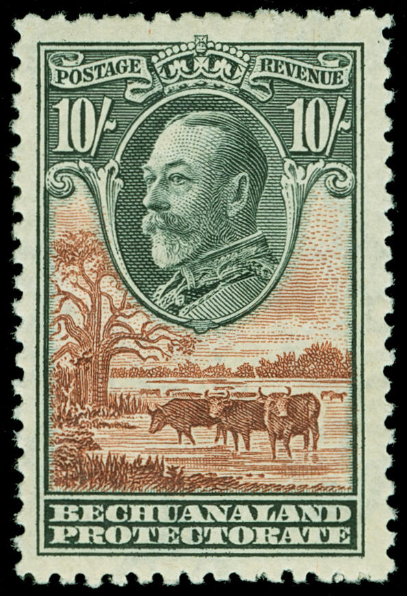 Lot 127 - bechuanaland - COLONIAL STAMP CO. Auction #141 - Public Auction Lot 127 - bechuanaland - COLONIAL STAMP CO. Auction #141 - Public Auction