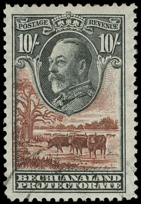 Lot 128 - bechuanaland - COLONIAL STAMP CO. Auction #141 - Public Auction Lot 128 - bechuanaland - COLONIAL STAMP CO. Auction #141 - Public Auction