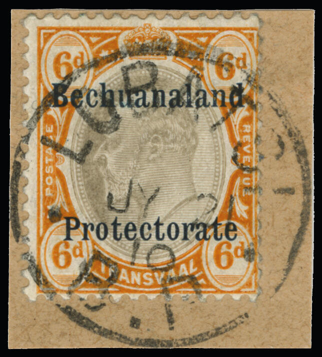 Lot 131 - bechuanaland - COLONIAL STAMP CO. Auction #141 - Public Auction Lot 131 - bechuanaland - COLONIAL STAMP CO. Auction #141 - Public Auction
