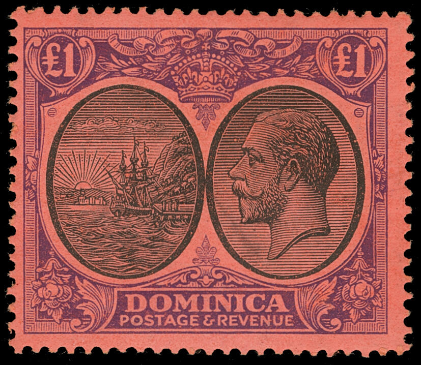 Lot 291 - dominica - COLONIAL STAMP CO. Auction #141 - Public Auction Lot 291 - dominica - COLONIAL STAMP CO. Auction #141 - Public Auction