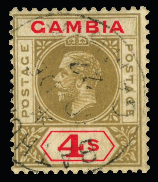 Lot 326 - gambia - COLONIAL STAMP CO. Auction #141 - Public Auction Lot 326 - gambia - COLONIAL STAMP CO. Auction #141 - Public Auction