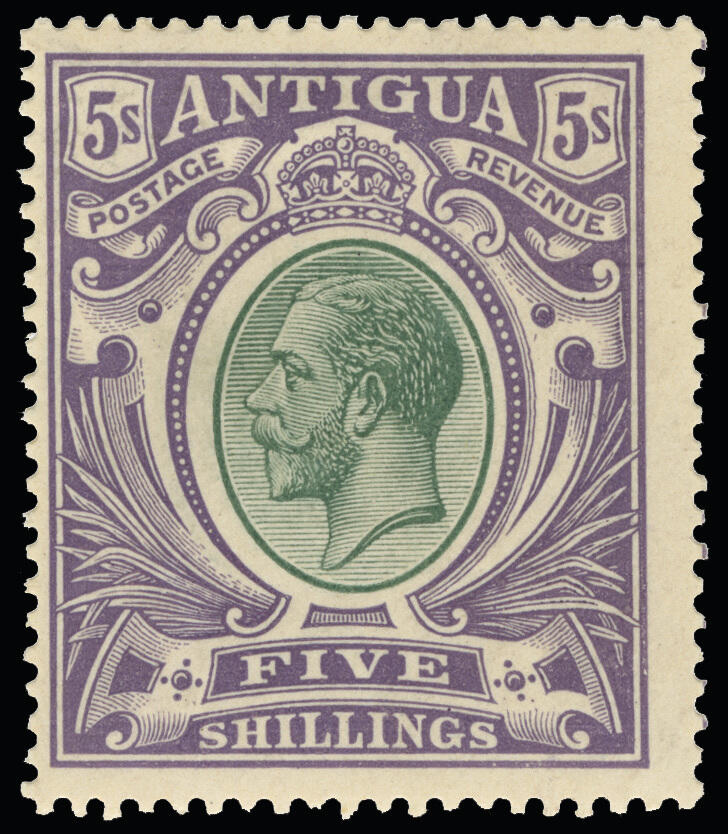 Lot 38 - antigua  -  COLONIAL STAMP CO. Auction #141 - Public Auction