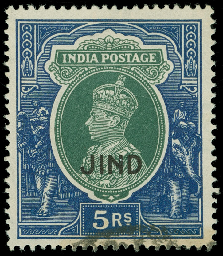 Lot 383 - India / Jind  -  COLONIAL STAMP CO. Auction #141 - Public Auction