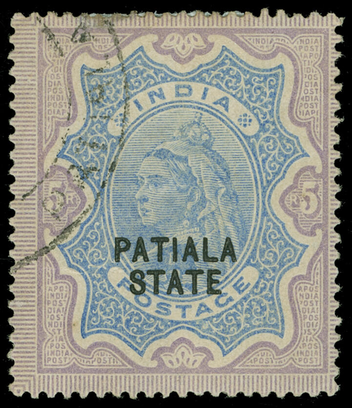 Lot 388 - India / Patiala - COLONIAL STAMP CO. Auction #141 - Public Auction Lot 388 - India / Patiala - COLONIAL STAMP CO. Auction #141 - Public Auction